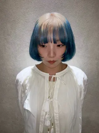 ショート カラー BEL所属・メイ ☪️のヘアスタイル