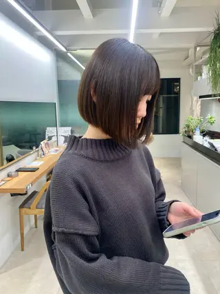 ミディアム noa/ 渋谷のヘアスタイル