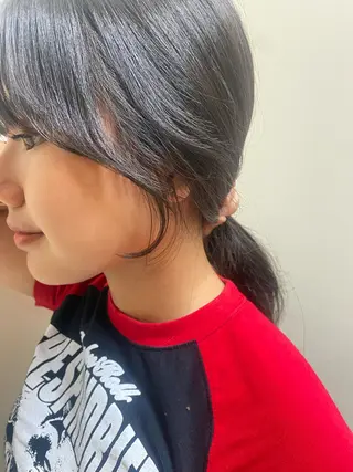 セミロング ミディアムレイヤー/ 艶カラーNorikaのヘアスタイル