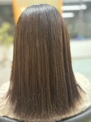 ロング パーマ 長谷川 誠志のヘアスタイル
