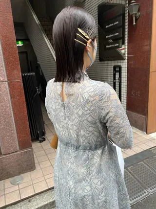 ヘアアレンジ 🫧髪質改善/縮毛 矯正/RIKOのヘアスタイル