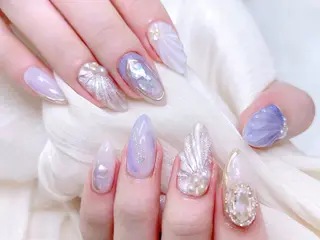 ネイル M🌷nail 長さだし専門店のネイルデザイン