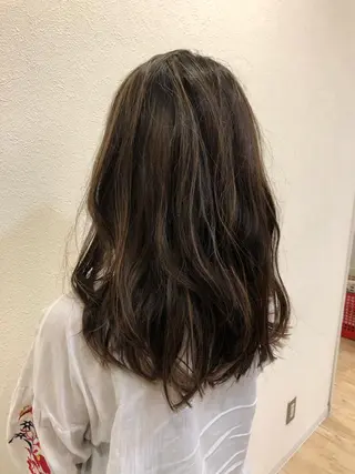 ロング 小宮 翔太のヘアスタイル
