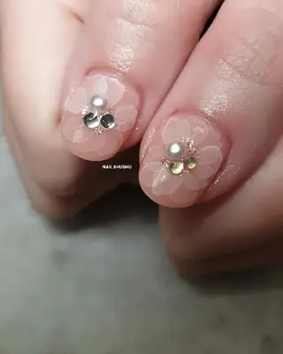 ネイル 3dパーツ/流行り 👧shushu❤️のネイルデザイン
