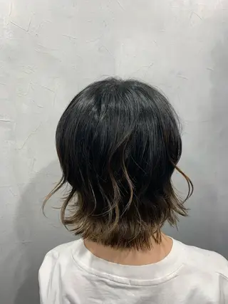 ショート カラー 江畑 匠 新宿三丁目 徒歩30秒⭐️のヘアスタイル