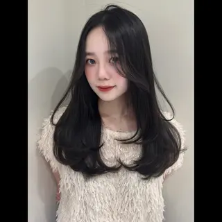 ロング 韓国レイヤー💋/ ワンホン/NANAのヘアスタイル