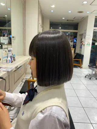 ミディアム 高杉 駿のヘアスタイル