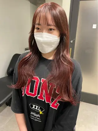 ロング 🌸インナーカラー 🌸藤井春華のヘアスタイル