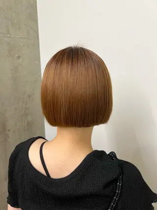 ショート 土田かほ/本日🈳 透明感カラー🍃のヘアスタイル