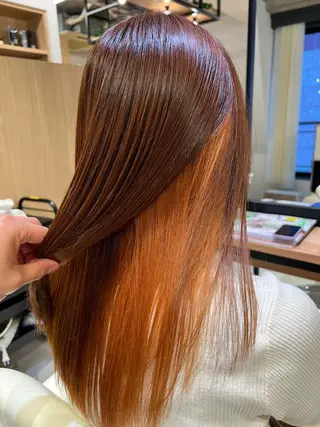 ロング カラー bloomsweet 鈴木駿平のヘアスタイル