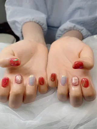 ネイル ハイネイル 自宅サロンのネイルデザイン
