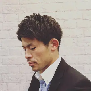ショート メンズ お客様満足度NO.1 小林真弥のヘアスタイル