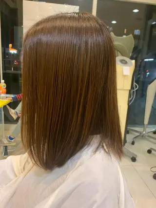 ミディアム 山中 亮司のヘアスタイル