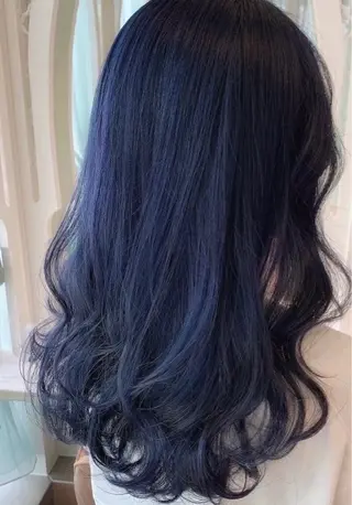 ロング カラー 小野 竜聖のヘアスタイル