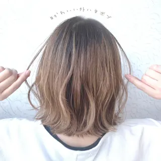 ショート 顔周りカット/透明感 カラー🤍大塚蛍のヘアスタイル