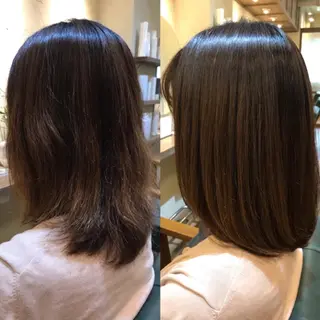 ミディアム カラー ◎カットモデル 募集中 かりん◎のヘアスタイル