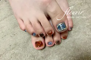 ネイル フルリール 【プライベートサロンのネイルデザイン