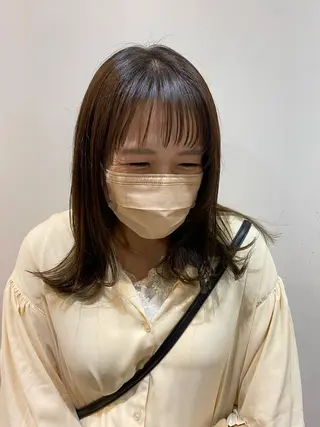 ミディアム 大人かわいい×艶髪 🤍塩川のヘアスタイル