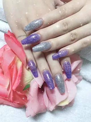 ミディアム ネイル 《LB》ラブリエ Nail&eyeのマツエク・マツパデザイン