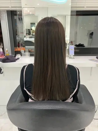 ロング カラー ヘアアレンジ 💓ブリーチ特化 透明感💓あい💓のヘアスタイル