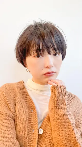 ショート EMANON YOKOHAMA所属・横浜/ショート/ マンツーマン施術　丹のヘアスタイル