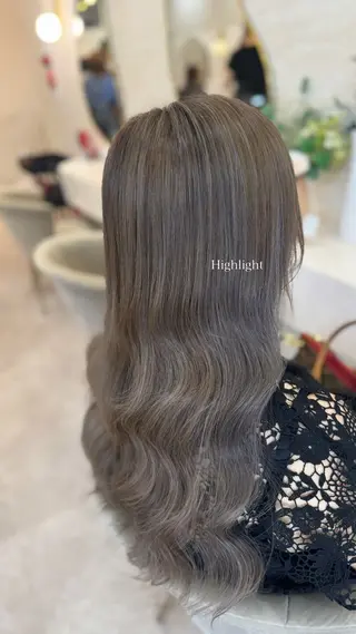 ロング カラー 【メンズ特化】池袋 韓国スタイル飯塚のヘアスタイル