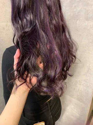 ロング カラー 今野 美栄のヘアスタイル