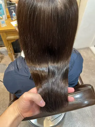 セミロング 美髪 透明感カラーSotaのヘアスタイル