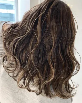 ミディアム カラー ヘアアレンジ 阿部 圭悟のヘアスタイル