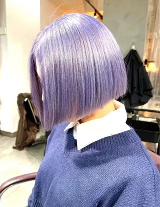 ミディアム カラー 🌈インナーカラー ‘ショウマ’🌈のヘアスタイル