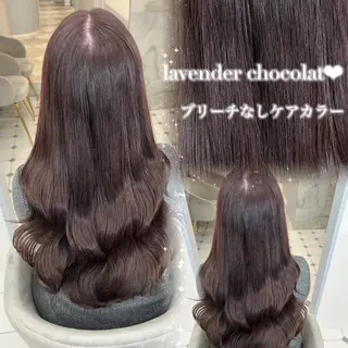 ロング 💎りあん/大須/栄 ブリーチなしWカラーのヘアスタイル