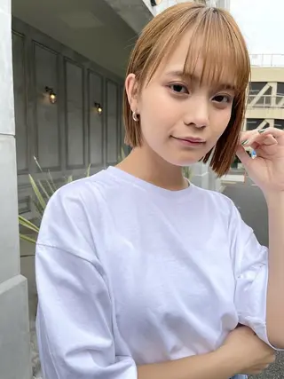 ショート 一ノ瀬 暁のヘアスタイル