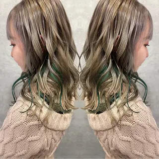 ミディアム アートディレクター ワダヒサノリのヘアスタイル