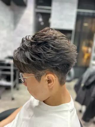 ショート パーマ メンズ men's salonAno所属・メンズサロンAno. YUKIのヘアスタイル