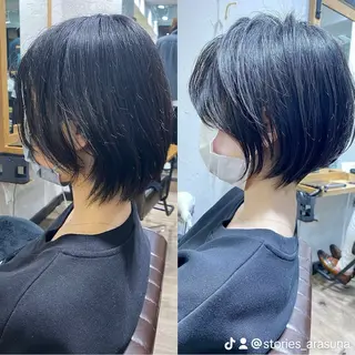 ショート 大人ショート特化/ カットモデル/表参道のヘアスタイル