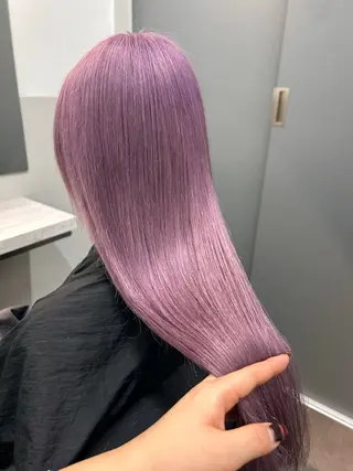 ロング カラー 薄田 珠美のヘアスタイル