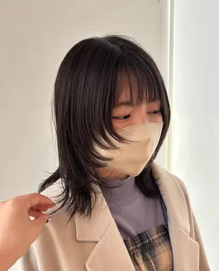 ミディアム 🎀すず🎀レディー ス/神奈川大学最寄りのヘアスタイル