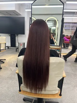 ロング カラー mit bytree MISAKI🎀のヘアスタイル