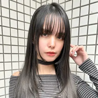 ロング YUJIN 似合わせメンズカットのヘアスタイル