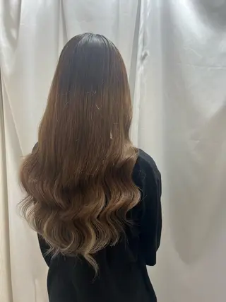 ロング エクステ・セット 専門店Sleekのヘアスタイル