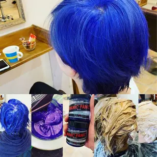 ショート カラー 佐藤 俊夫のヘアスタイル