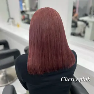 ミディアム カラー 💖似合わせカラー レイヤー💖縮毛矯正のヘアスタイル