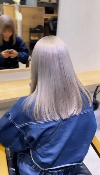 ミディアム カラー 似合わせ✨ 叶夢のヘアスタイル