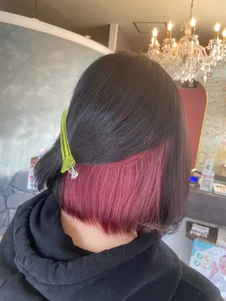ミディアム hair make echo滿木あい花のヘアスタイル