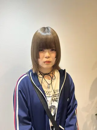 ショート kano🌈 ボブ/レイヤーのヘアスタイル