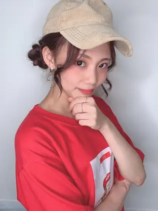 ミディアム カラー ヘアアレンジ 櫛部洸貴/ 頭皮改善、髪質改善のヘアスタイル