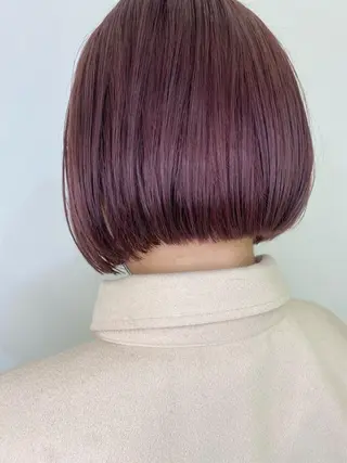 ショート カラー 駅チカ【ali'i】 アリイ花崎友美☘のヘアスタイル