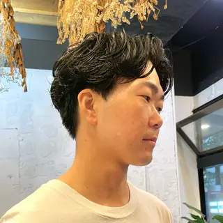 パーマ メンズ 🔥メンズショート 職人🔥大澤龍也のヘアスタイル