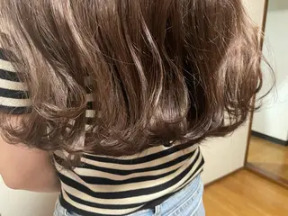 ロング 🧸顔周りカット /透明感🎀のヘアスタイル