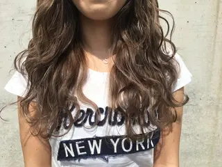 ロング カラー ゴトウ ノブヒトのヘアスタイル